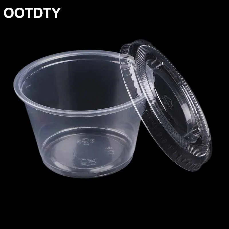 

5X 110ml Storage Container Organizer Box For Light Clay Playdough Foam Slime Mud