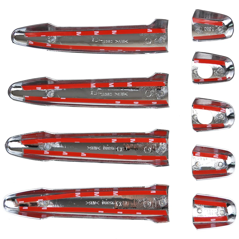 Хромированная крышка дверной ручки для Toyota Camry Highlander Trim 4runner Sienna Avalon Tacoma Lexus Gx 470 Rx