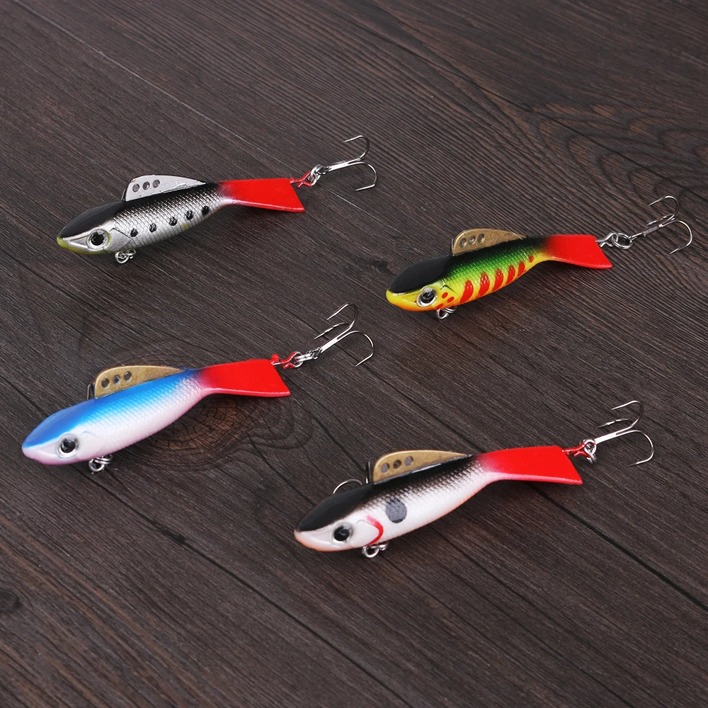 1Pcs Artificial Ice Fishing Lures 28g Winter Fishing Hard Bait Minnow