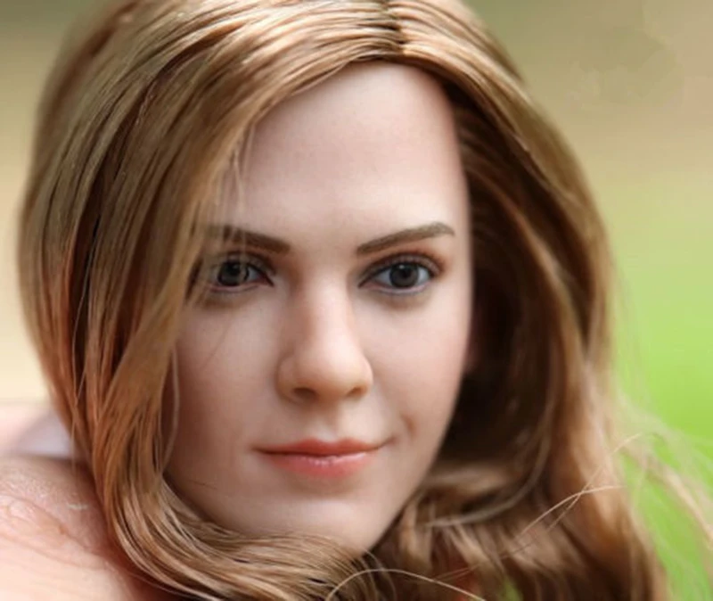 1//6 Scale Hermione Emma Watson Head Sculpt Model For 12/" Female Figure Body Toys