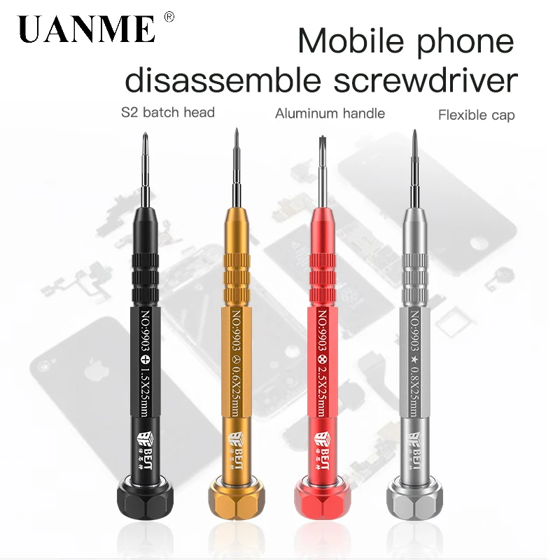 

UANME BST 9903 Precision Metal Screwdriver For Apple iPhoneX 8 7