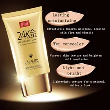 24 К золото BB крем против морщин антивозрастной консилер крем увлажняющий от веснушек изоляция крем для лица Уход за кожей