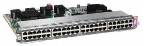 Герметичный WS-X4748-RJ45V+ E = катализатор 4500E сетевой коммутатор 48 портов POE 10/100/1000(RJ-45) линейные карты