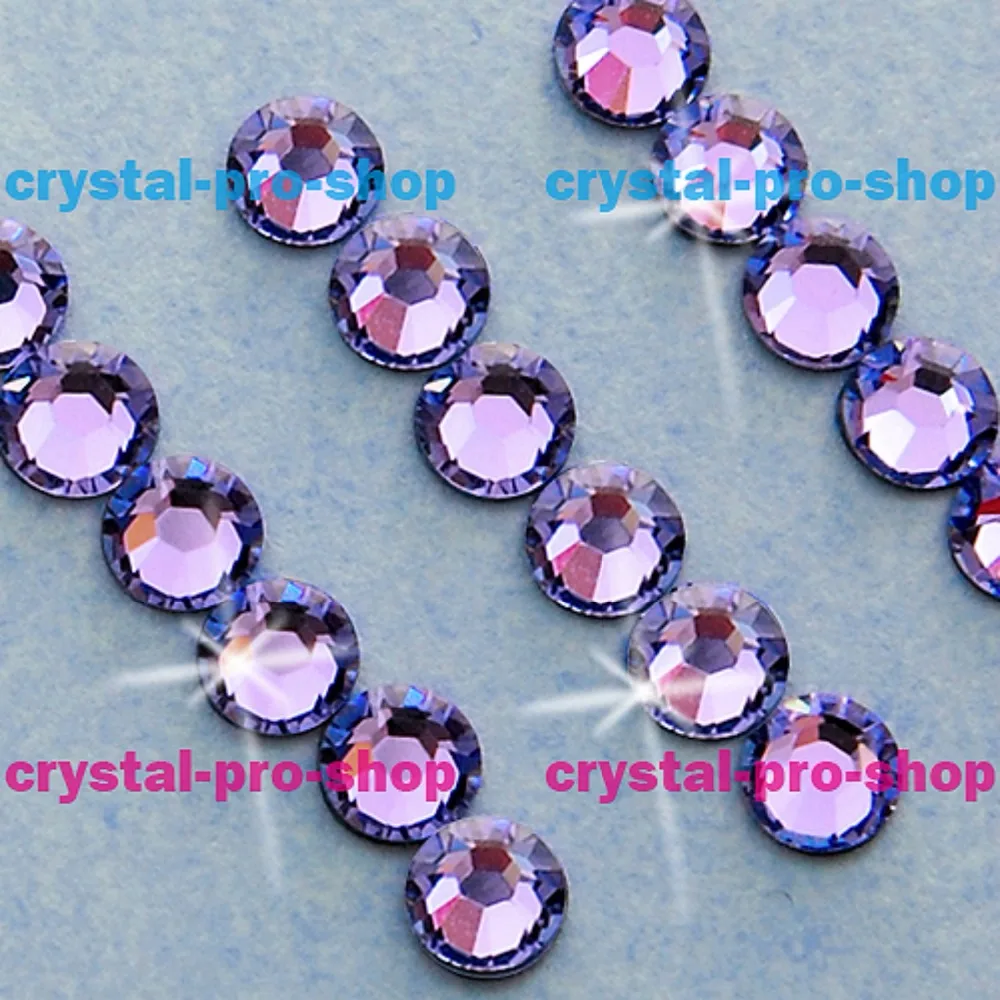 

Swarovski Elements Tanzanite (539) ( No Hotfix / Hotfix ) Iron On ( ss5 - ss34 ) ( 1mm - 7mm ) Flatback Rhinestone