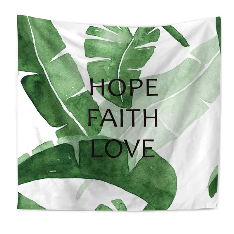 Simple Nordic Style Leaf Printed Wall Tapestry Home Art Hanging Tapestry Bedroom Carpet 1pcs Soft Polyester Livingroom Tapestry Simple Nordic Style Leaf Printed Wall Tapestry Home Art Hanging Tapestry Bedroom Carpet 1pcs Soft Polyester Livingroom Tapestry