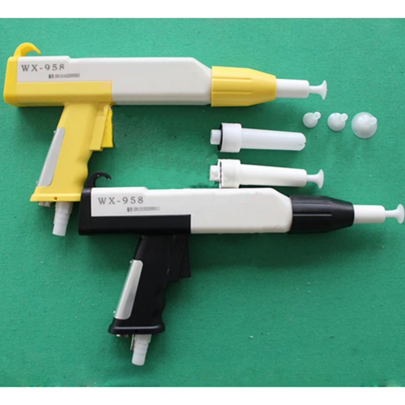 Free shipping by DHL 1pc paint powder electrostatics wx - 958 car paint electrostatic powder spray gun, spray paint