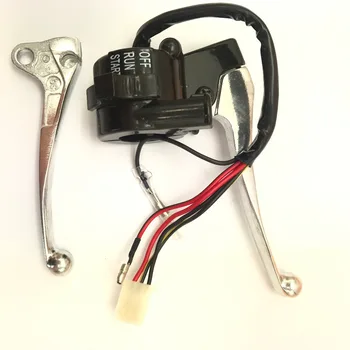 

New For Yamaha Y-Zinger PW50 PW 50 Left Brake Right Kill Switch Lever Assy