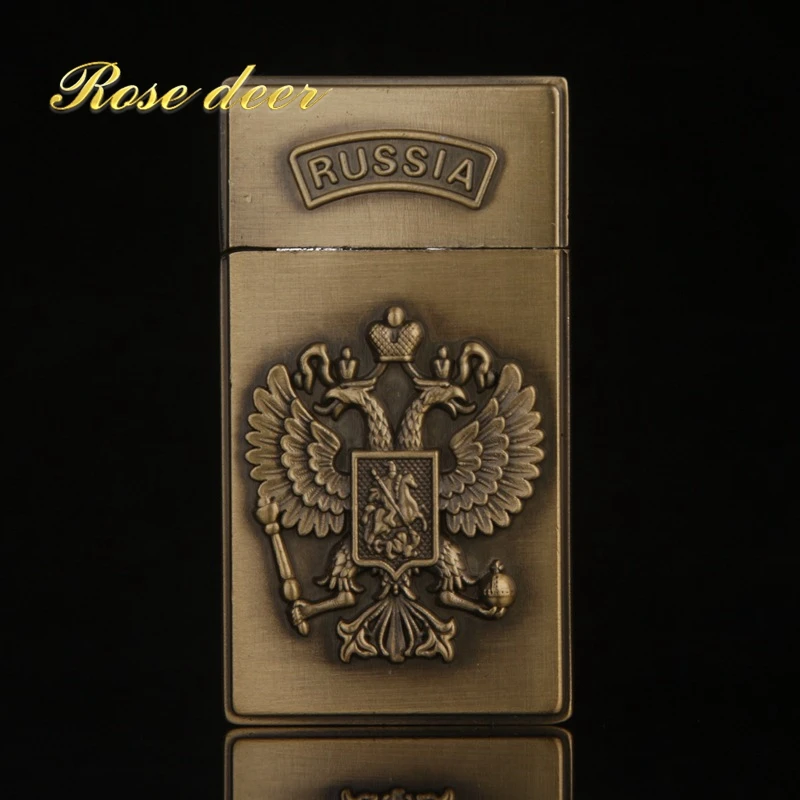 

Luxury Compact Jet Butane Lighter Gasoline Lighter Inflated Gas Bullion Oil Lighter Grinding Wheel Bar Gold Brick Metal NO GAS