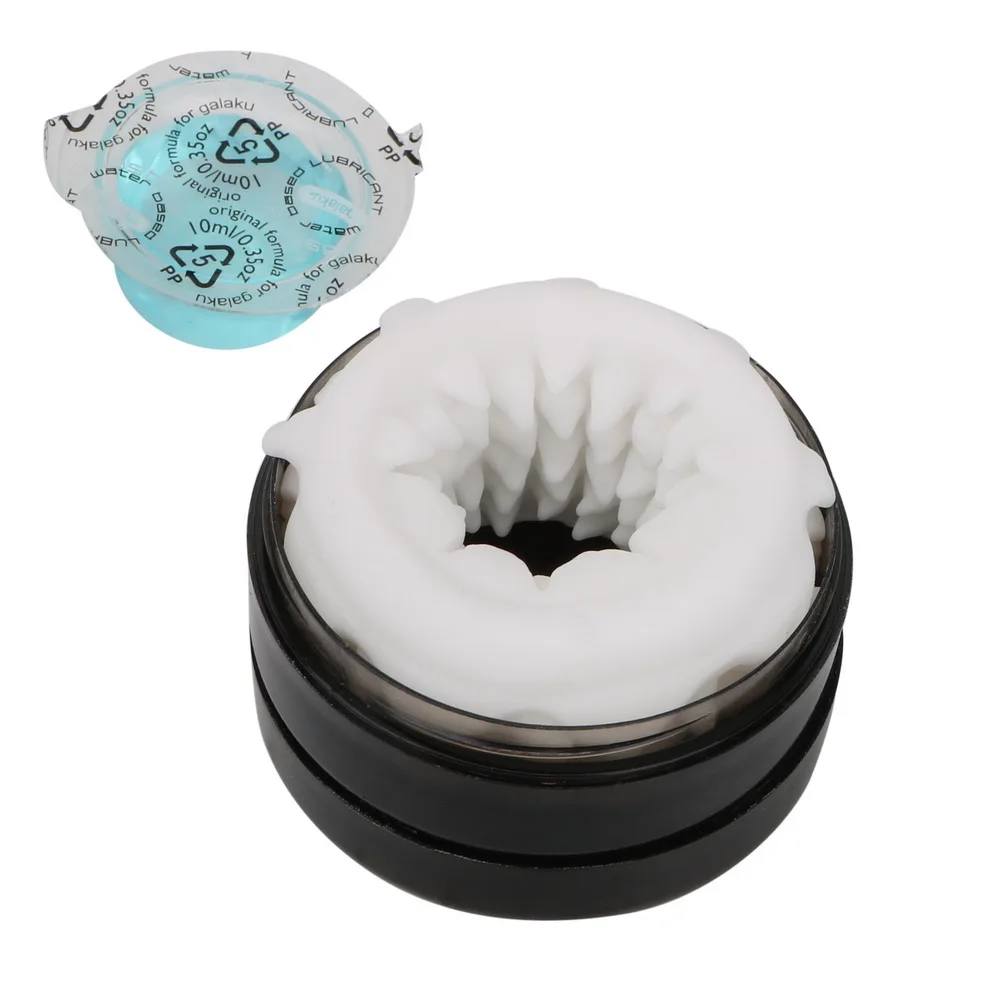 IKOKY Male Masturbator Portable Vagina Real Pussy Masturbatory Cup Sex Toys for Men Penis Trainer Penis Delay Massager