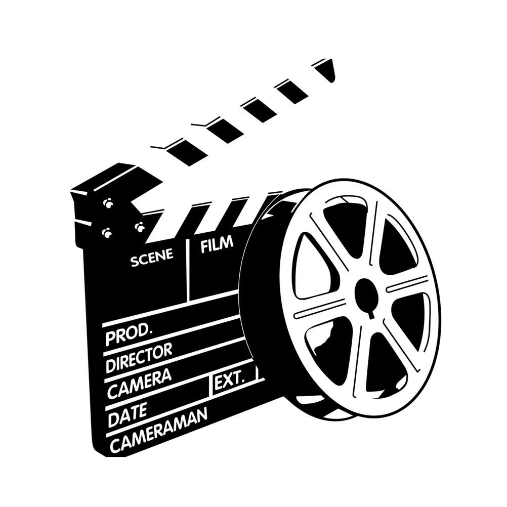 Movie Theatre Sign Removable PVC Wall Decals Art Mural Wall Stickers Home Hotel Bar Coffee Shop