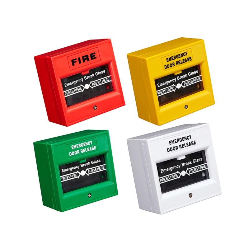 Resettable Break Glass for Access control system accessory on