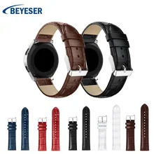 22mm for Samsung Gear S3 Frontier Classic Watch leather Replacement Bracelet WatchBand Strap for Samsung Glaxy Watch 46mm Bands 22mm for Samsung Gear S3 Frontier Classic Watch leather Replacement Bracelet WatchBand Strap for Samsung Glaxy Watch 46mm Bands