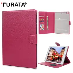 TURATA Чехол для iPad Pro 9,7 дюймов 2016/2017/2018 Smart Funda планшеты Чехлы мангала флип искусственная кожа стенд в виде ракушки iPad air/iPad air2