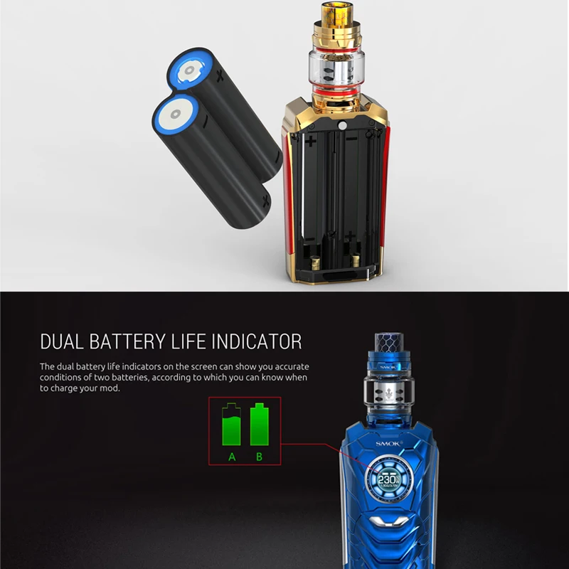 Испаритель SMOK I PRIV 230 Вт с голосовым управлением искусственный интеллект 8 мл