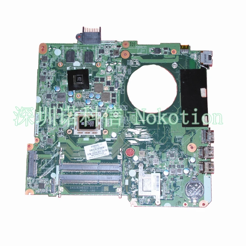 NOKOTION оригинальная материнская плата ноутбука для hp Pavilion 15-N 737138-501 737138-001 DA0U92MB6D0 REVD A10-4655M 8670 M 2 GB