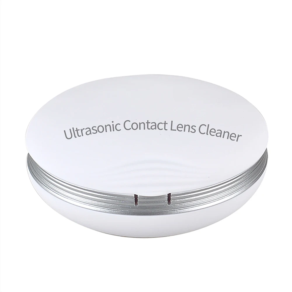 Ultrasonic Contact Lens Cleaner Portable lenses Glasses Stainless Steel