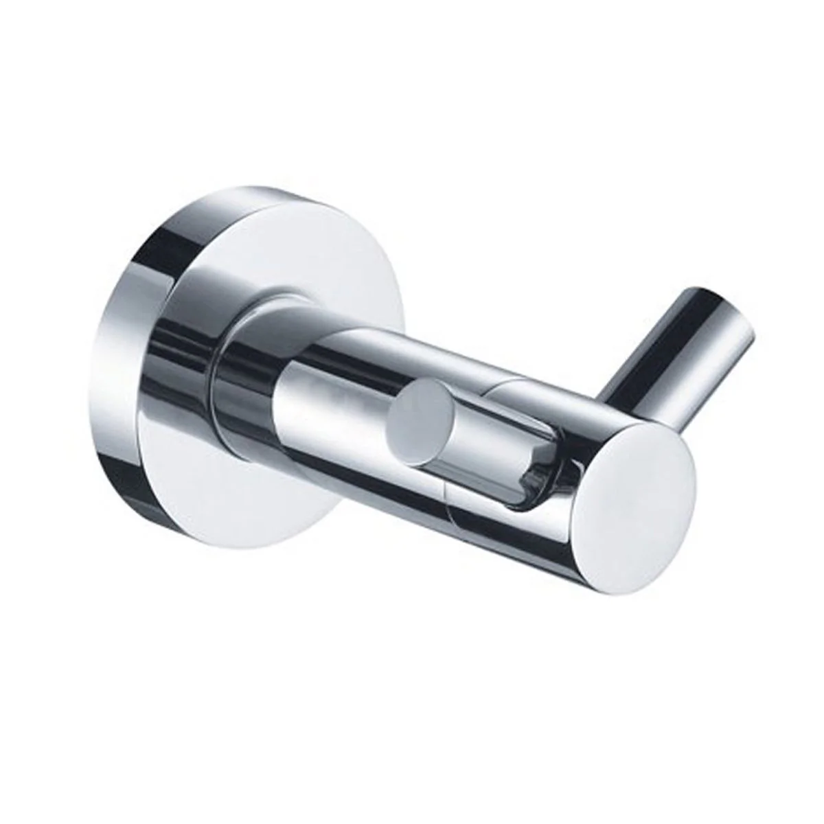 

Single Chrome Stainless Steel Wall-mounted Towel Double hook hook up