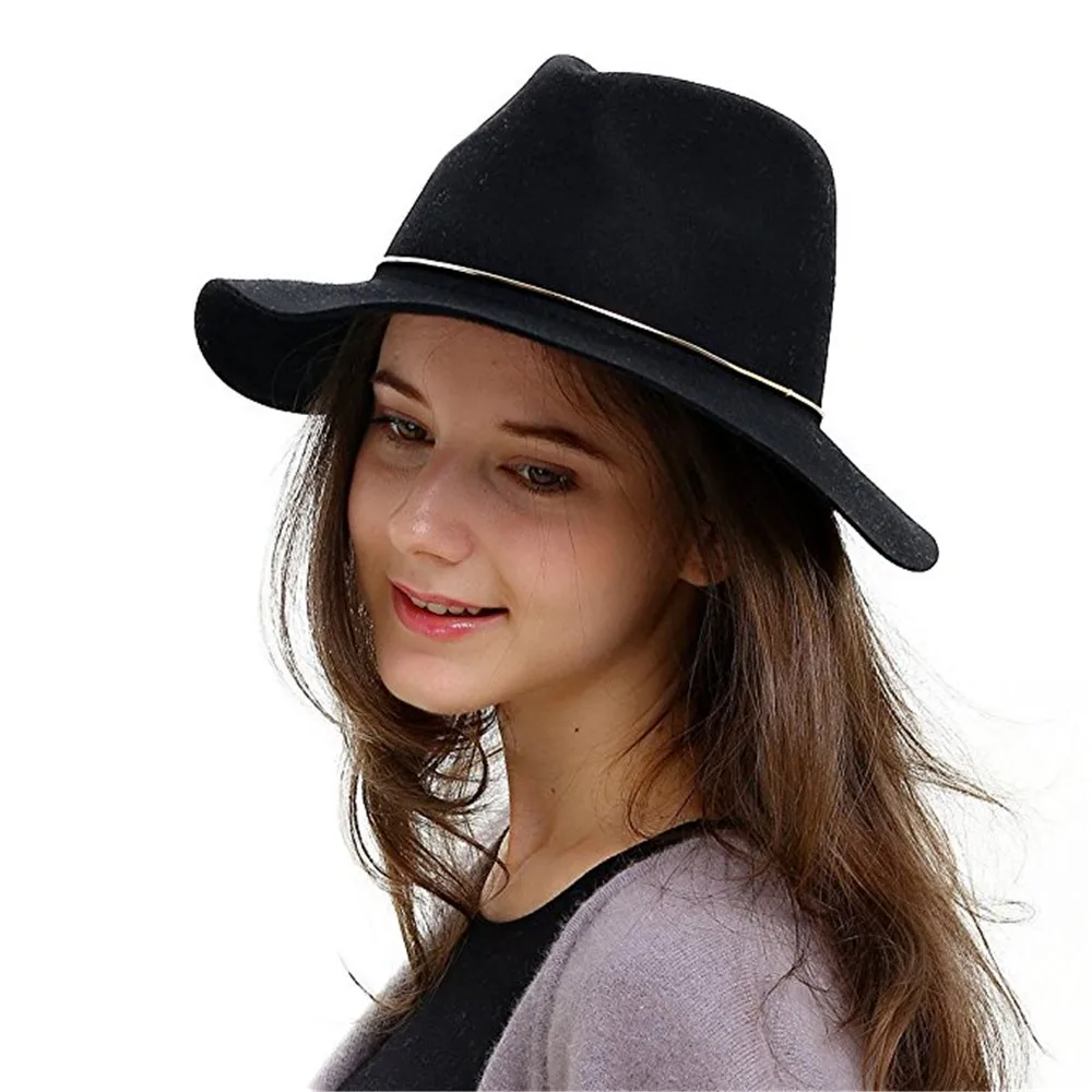 hipster wide brim hat