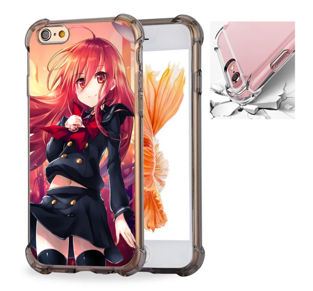 Anti Shock Case Cover For iPhone X 6 6S 7 8 8Plus Proof Anime Shakugan No Shana #20728 |