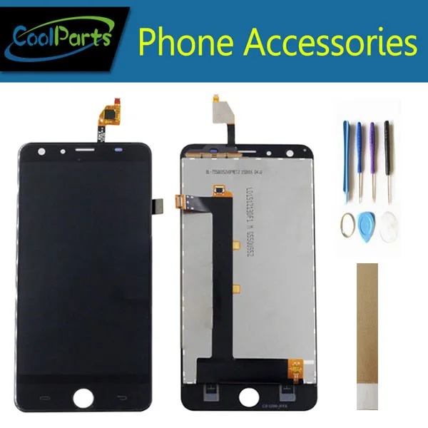 

For Ulefone Be Touch 2 / Be Touch 3 LCD Display Screen With Touch Screen Digitizer Assembly Black White Color With Tape Tools