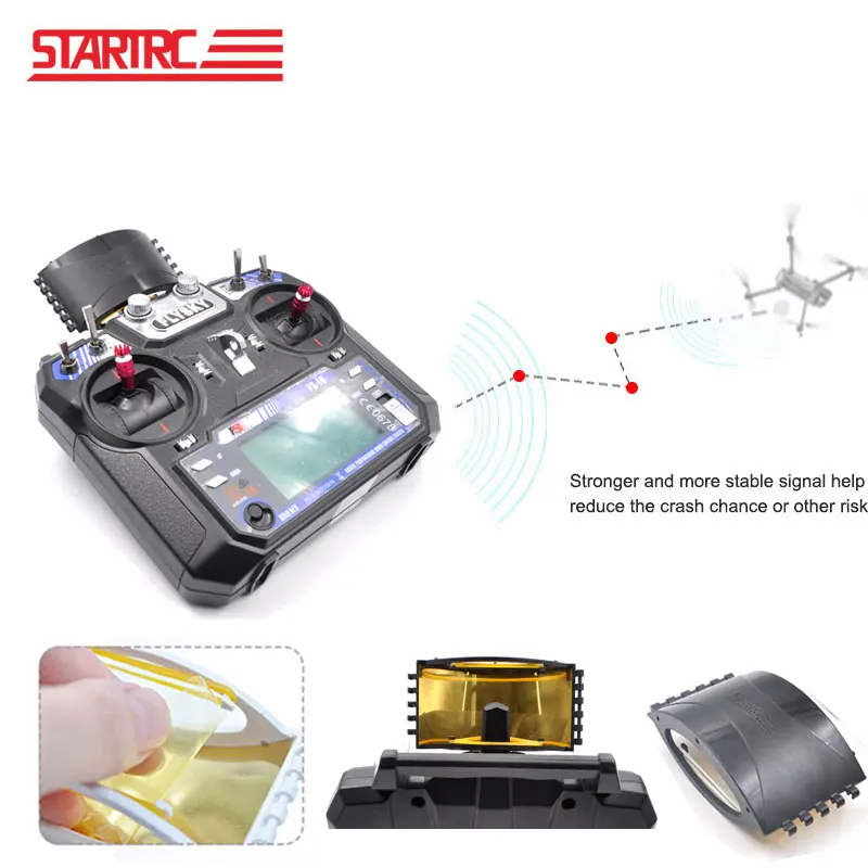 FPV drone Flysky FS i6X i6 контроллер передатчика усилитель сигнала расширитель диапазона