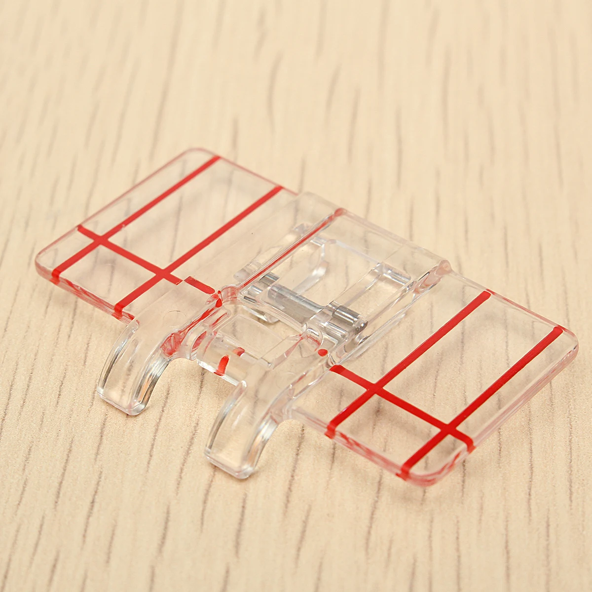 1pc Clear Plastic Parallel Stitch Foot Presser for Brother Sewing Machine