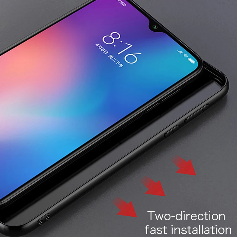 For Xiaomi mi 9 case cover global version protective silicone skid-proof cloth back cover MOFi mi9 SE and Transparent case