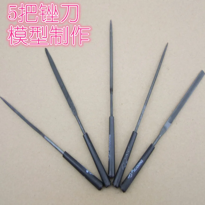 

5pcs/lot 3*140mm Mini Needle File Set Handy Tools for Ceramic Glass Gem Stone Hobbies and Crafts with Plastic Handle