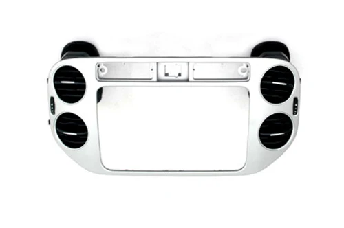 

Matt Silver Center Dash Console Airvent Frame For VW Volkswagen Tiguan