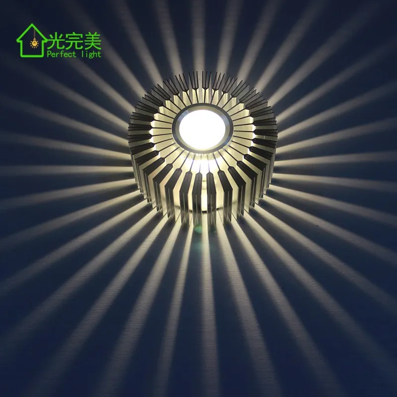 Небольшой размер 3 Вт светодиодный потолочный светильник для прихожей Современный полированный потолочный светильник для спальни/гостиной Потолочные светильники для коридора потолочные светильники - Испускаемый цвет: Тёплый белый