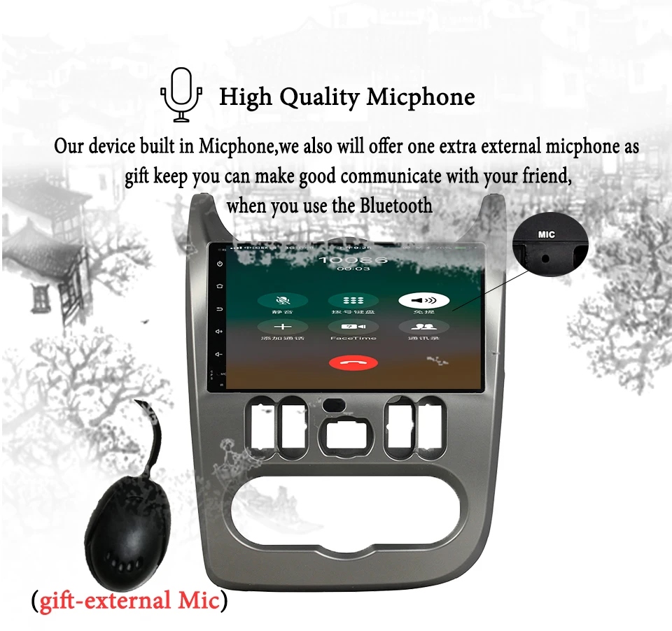 Clearance Octa Core Android 9.0 4GB RAM Car DVD Player GPS Glonass Map RDS Radio 3/4G Bluetooth For Renault Logan Sandero Duster 2015 2016 1