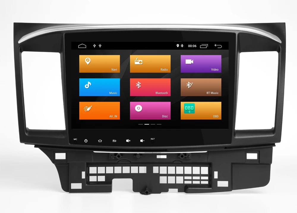 10.1''Android 9.0 Quad Core CAR DVD GPS Player For MITSUBISHI Lancer 2008-2016 Sat Navi Auto Radio Navigation Stereo BT WIFI