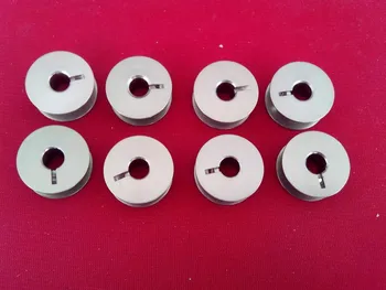 

Sewing machine shuttle embroidery machine bobbin slotted alumina flat wire core wire core middle groove shaped