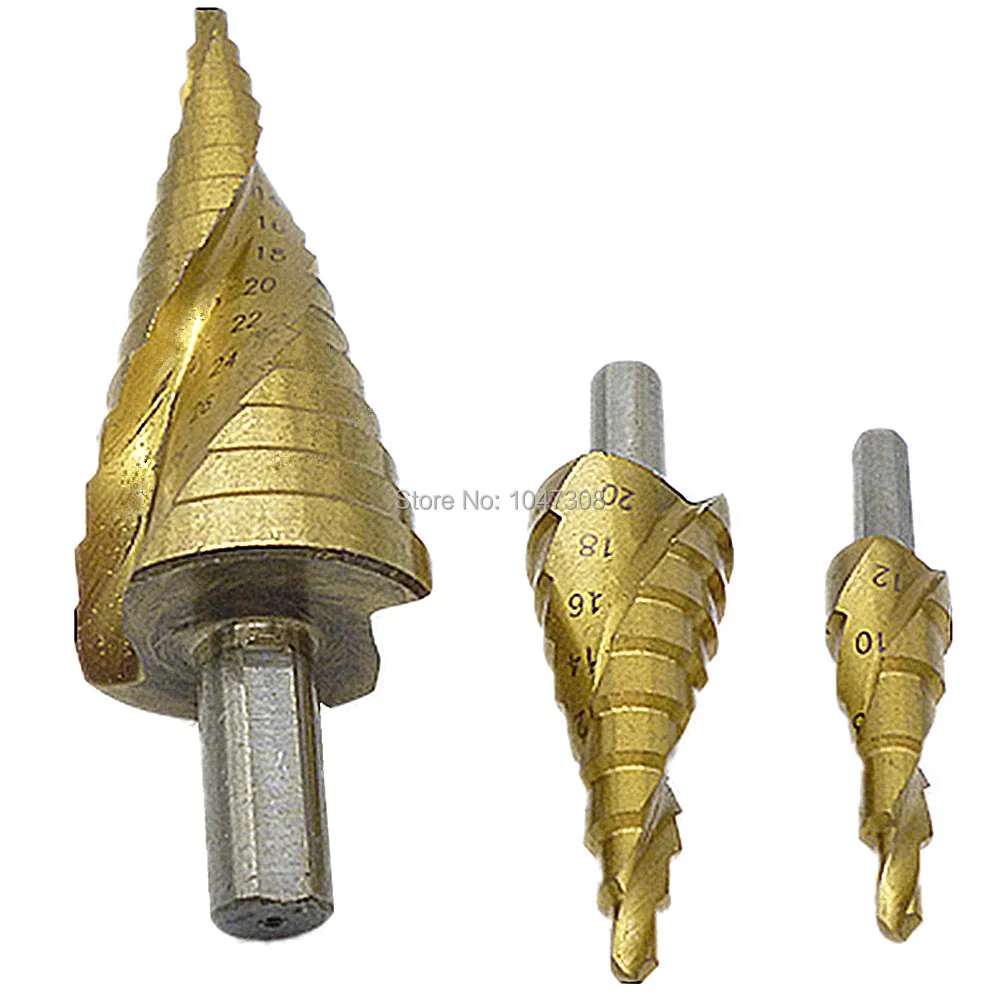 Hss Step Titanium Cone Drill Hole Cutter