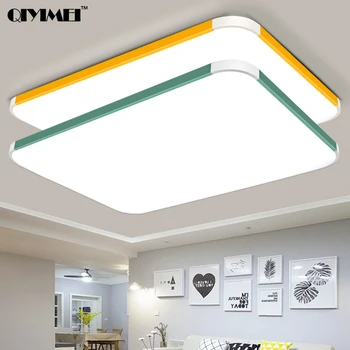 

Modern led Ceiling light Remote Ceiling lamp round fixture for dining living room bedroom kitchen salon Children lighting