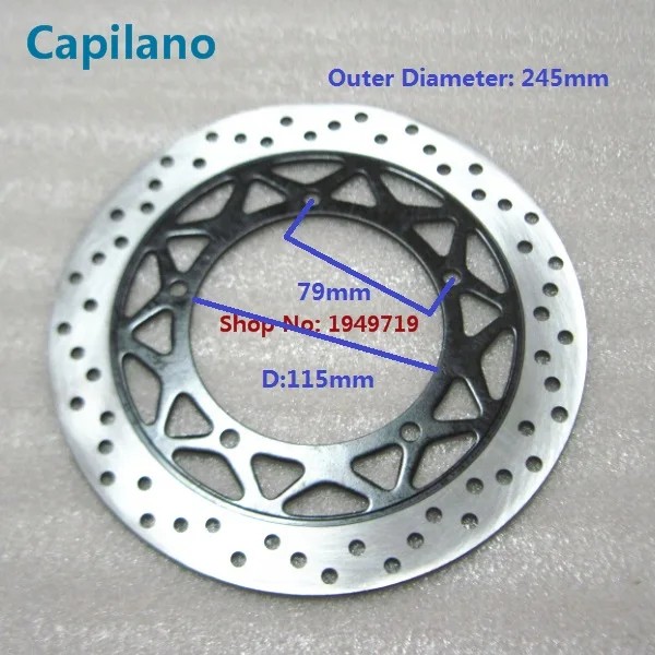 

motorcycle YBR125 5VL YB125 JYM125 front brake pump disc disk for Yamaha 125cc YBR JYM 125 transmission parts 2007-2011 type