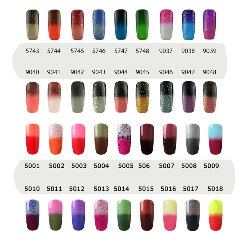 Elite99 Temperature Color Change Nail Polish Chameleon Varnish Elite99 Temperature Color Change Nail Polish Chameleon Varnish Gels For Nails Need Primer Gel Kit Pick 1 Uv In From Beauty