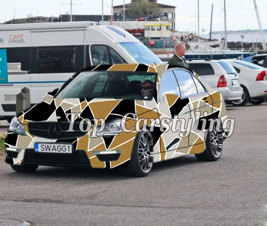 Camo vinyl sticker camouflage car wraps stickerbomb vinyl diy wrap sheet 3M Avery Arlon Vinyl foile (52)