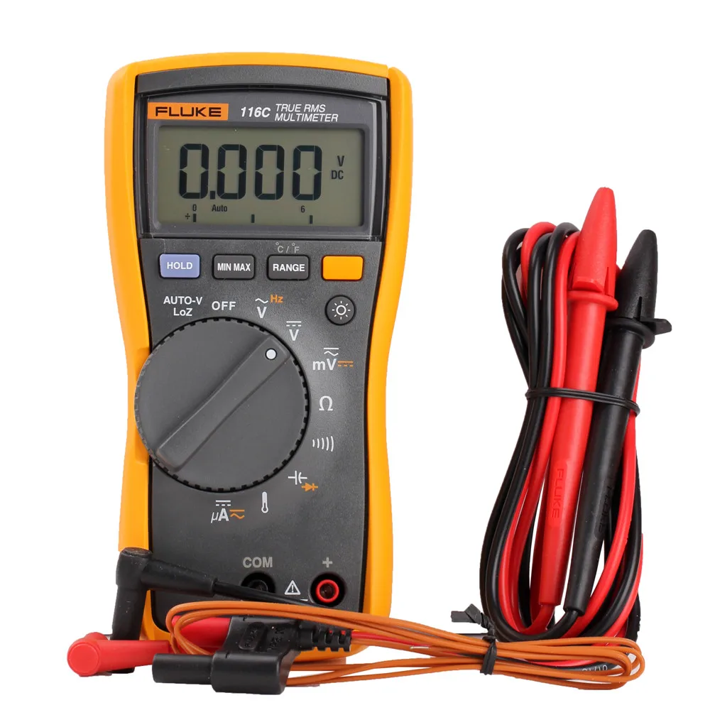 FLUKE 116C F116C Температура мкА HVAC мультиметр|temperature multimeter|fluke multimetermultimeter temperature |
