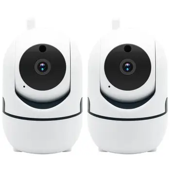 

WiFi IP Wireless Smart 720P HD Dual Way Camera Support for Iphone Android PC Supporting Cloud Storage/64G Memory Card
