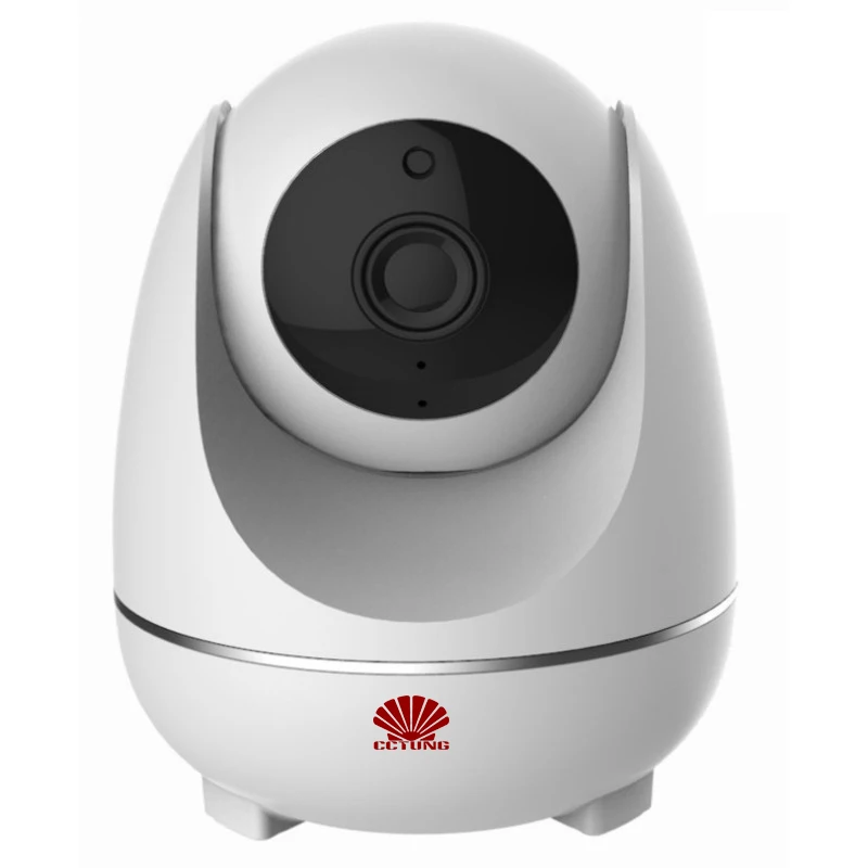 Smart WIFI PTZ HD IP Camera with Intelligent Cruise Via 360 Degree Auto Tracking Monitoring Mode for Moving Objects Alert Push