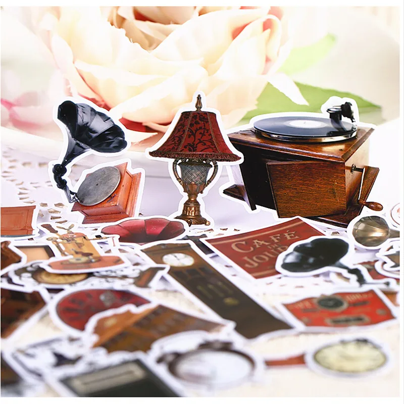 

30pcs Creative kawaii Self-made loudspeaker lights stickers/ beautiful stickers /decorative sticker /DIY craft photo albums