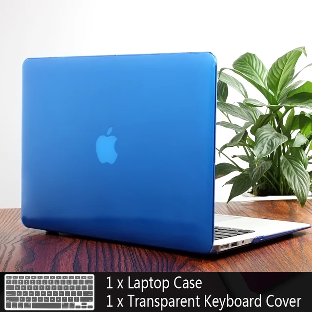 PFHEU New Laptop Case For Apple macbook Air Pro Retina 11 12 13 15 laptop bag for macbook Air 13 case cover+ Keyboard Cover