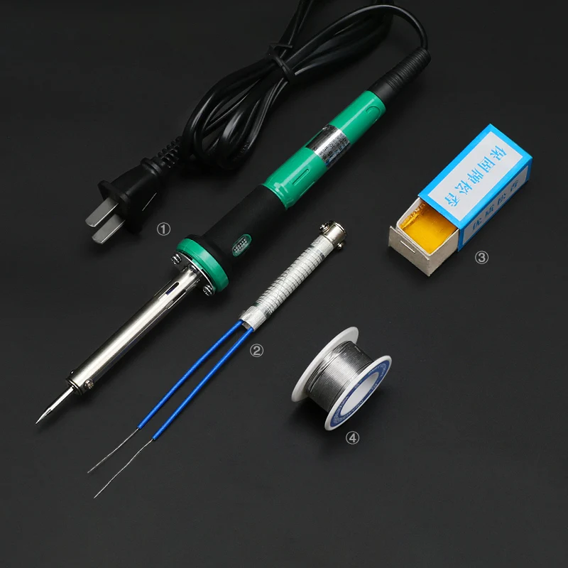 

4PCS Thermostatic Electric Soldering Iron 220V 40W household electronic repair soldering soldering tools welding