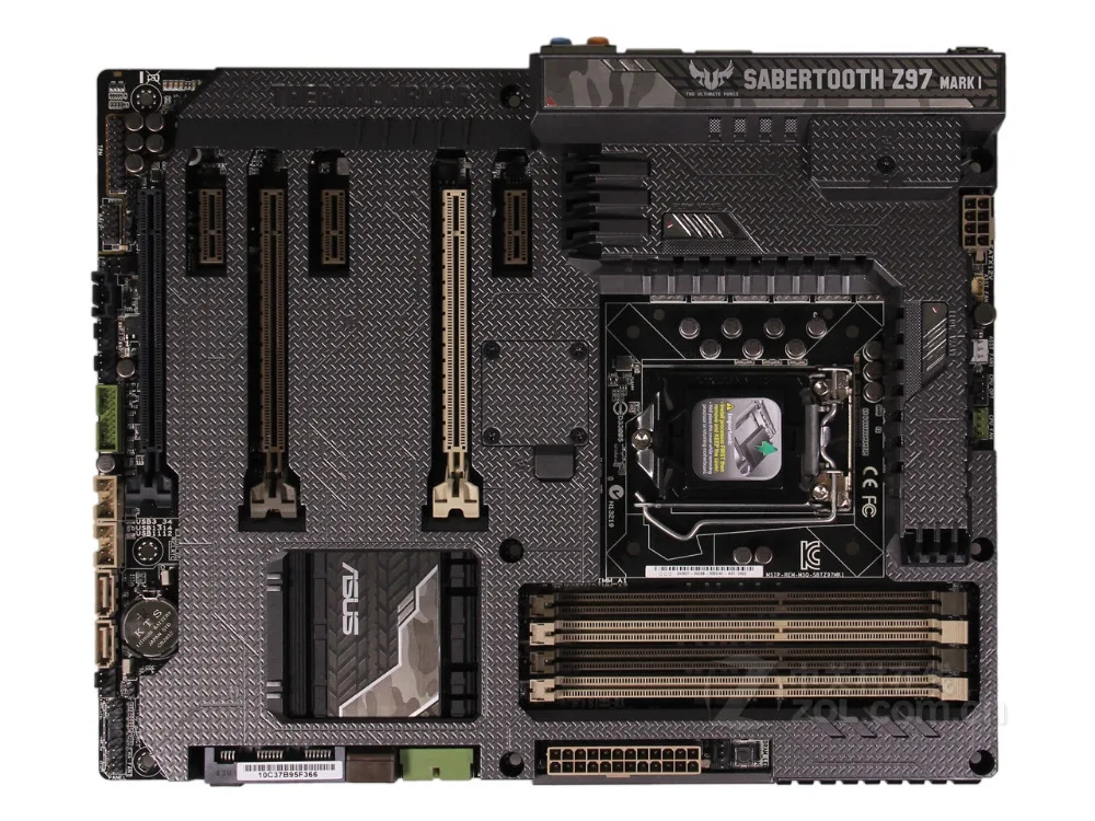  Asus SABERTOOTH Z97 MARK 1 Desktop Motherboard Z97 Socket LGA 1150 i7 i5 i3 DDR3 32G SATA3 ATX main
