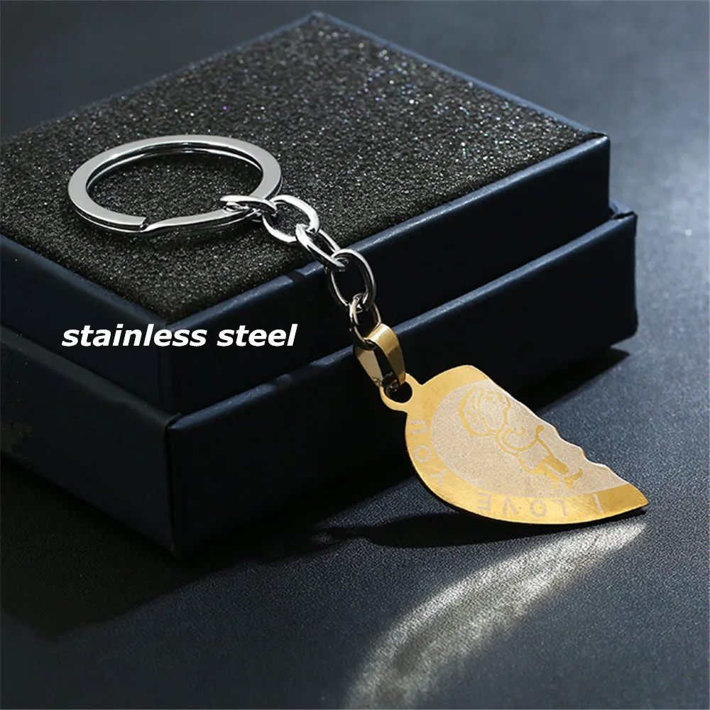 Stainless Steel Keychain For Lovers