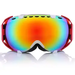 11 Цвета Профессиональный унисекс для взрослых Сноуборд горнолыжные очки Анти-туман УФ Двойной объектив Стекло Очки для лыжного спорта