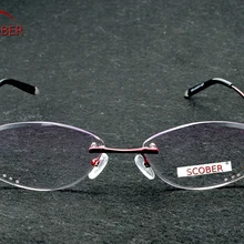 Титановые ультра-светильник без оправы очки для чтения+ 1+ 1,5+ 2+ 2,5+ 3+ 3,5+ 4 очки без оправы для chteniya sin montura gafas de lectura