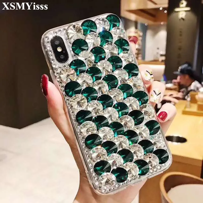 LaMaDiaa для Samsung Galaxy A9 A8 A7 A6 A5 J8 J7 J6 J5 J4 2018 2017 2016 чехол 3D Алмазный красивый ТПУ мягкий |