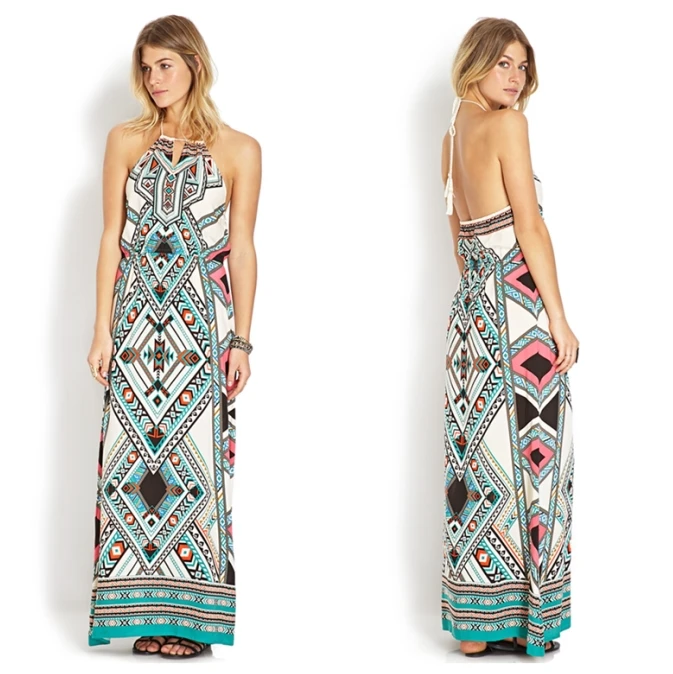 boho aztec dress